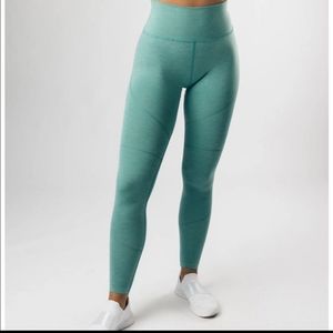 Alphalete Revival Jade Green Leggings Small!!